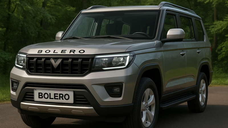 2025 New-Gen Mahindra Bolero Set to Launch on Aug 15 – Don’t Miss These 5 Big Changes!