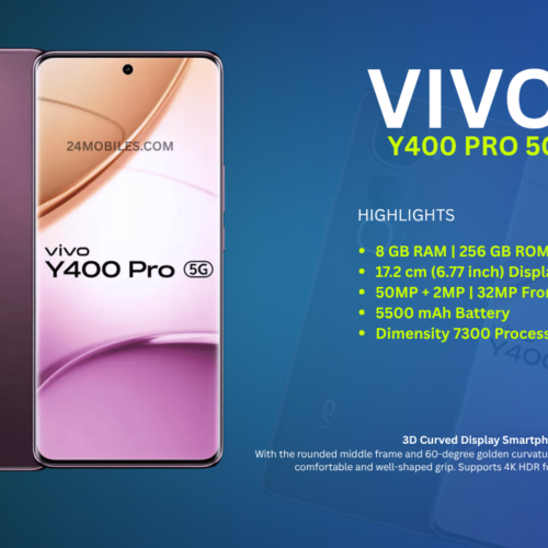 Vivo Y400 Pro 5G front and back design